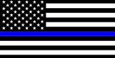 Thin Blue Line Flag